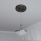 Ekena Millwork Baltimore PVC Ceiling Medallion (Canopies up to 6 1/2"), 16"OD x 3 1/2"ID x 1"P, Metallic Charcoal CMP16BACCH - alternate 10